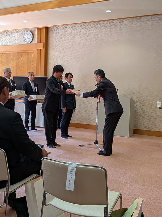 第6回にいがた県産材木材大賞受賞