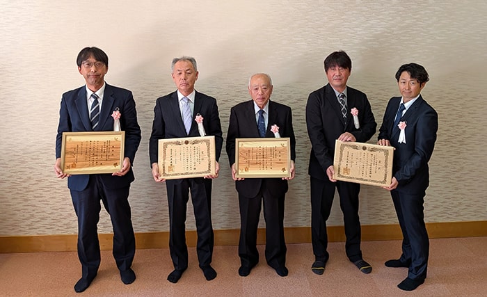 第6回にいがた県産材木材大賞受賞